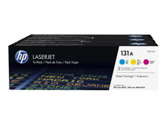 HP 131A - 3er-Pack - Gelb Cyan Magenta - original - LaserJet - Tonerpatrone (U0SL1AM)