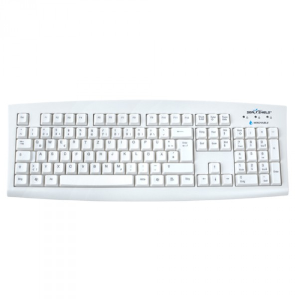 Seal Shield Silver Seal - Tastatur - USB - TL: Deutsch, QWERTZ, Ansicht 3
