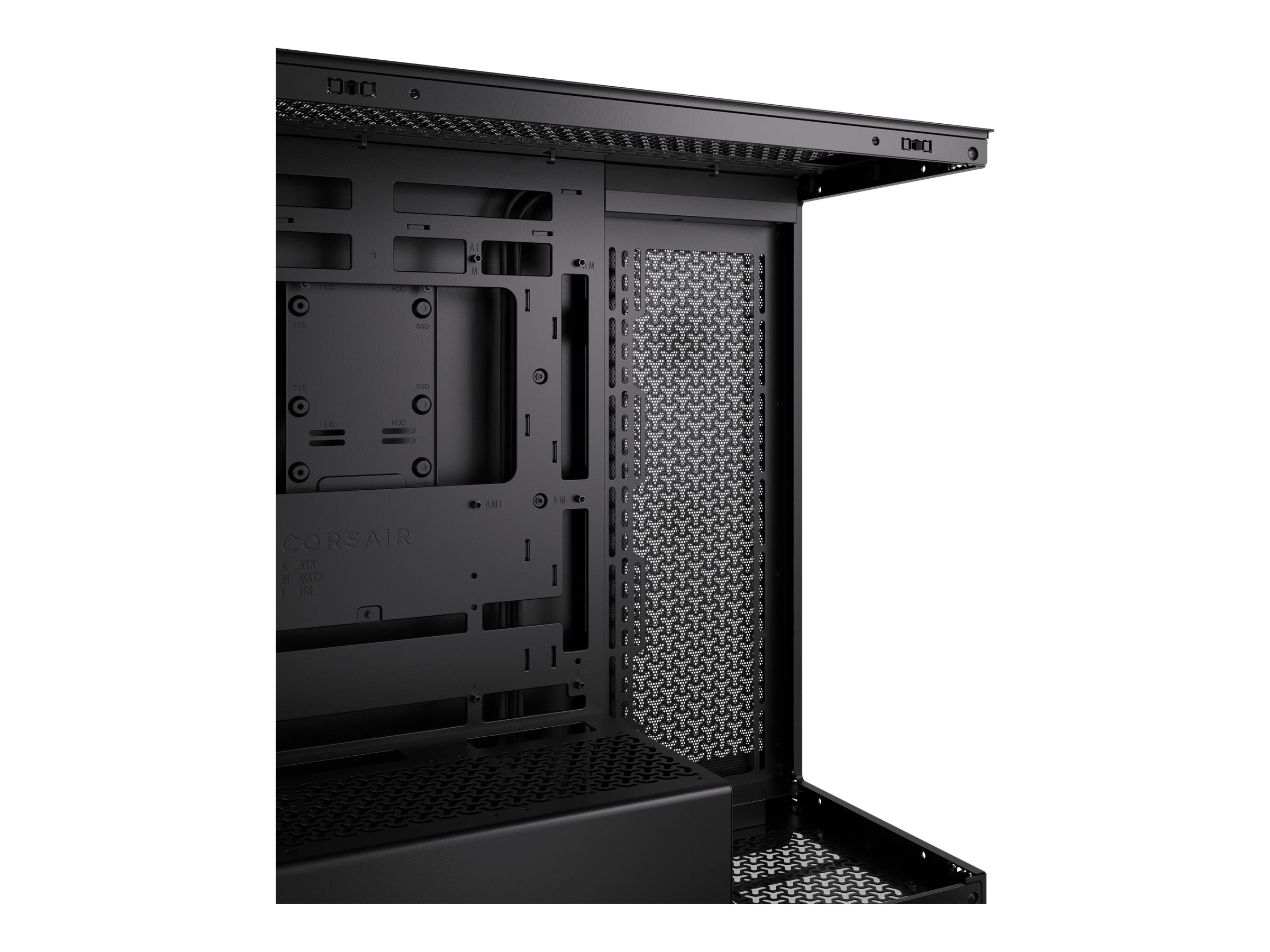 Corsair 3500X - Mid tower - E-ATX - Seitenteil mit Fenster (gehärtetes Glas)