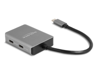 Delock USB 10 Gbps 4 Port Type-C Hub mit Anschluss