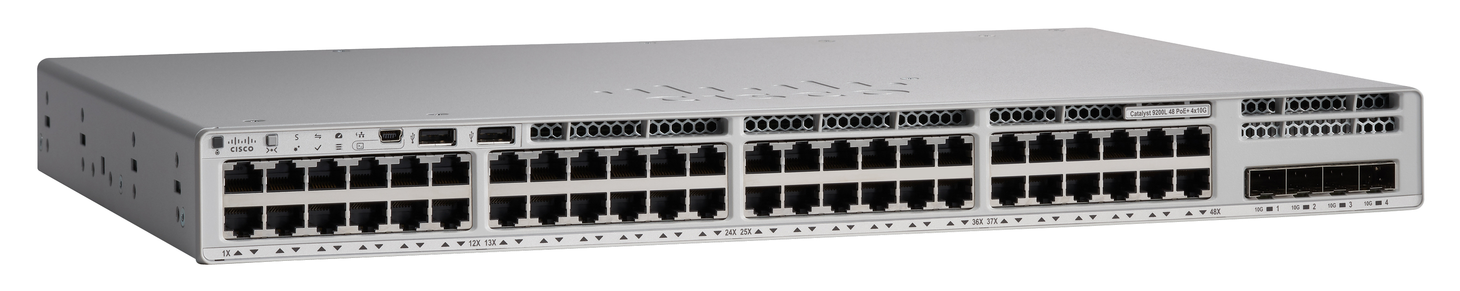 Cisco Catalyst C9200L, Managed, L3, Gigabit Ethernet (10/100/1000), Vollduplex, Power over Ethernet (PoE)