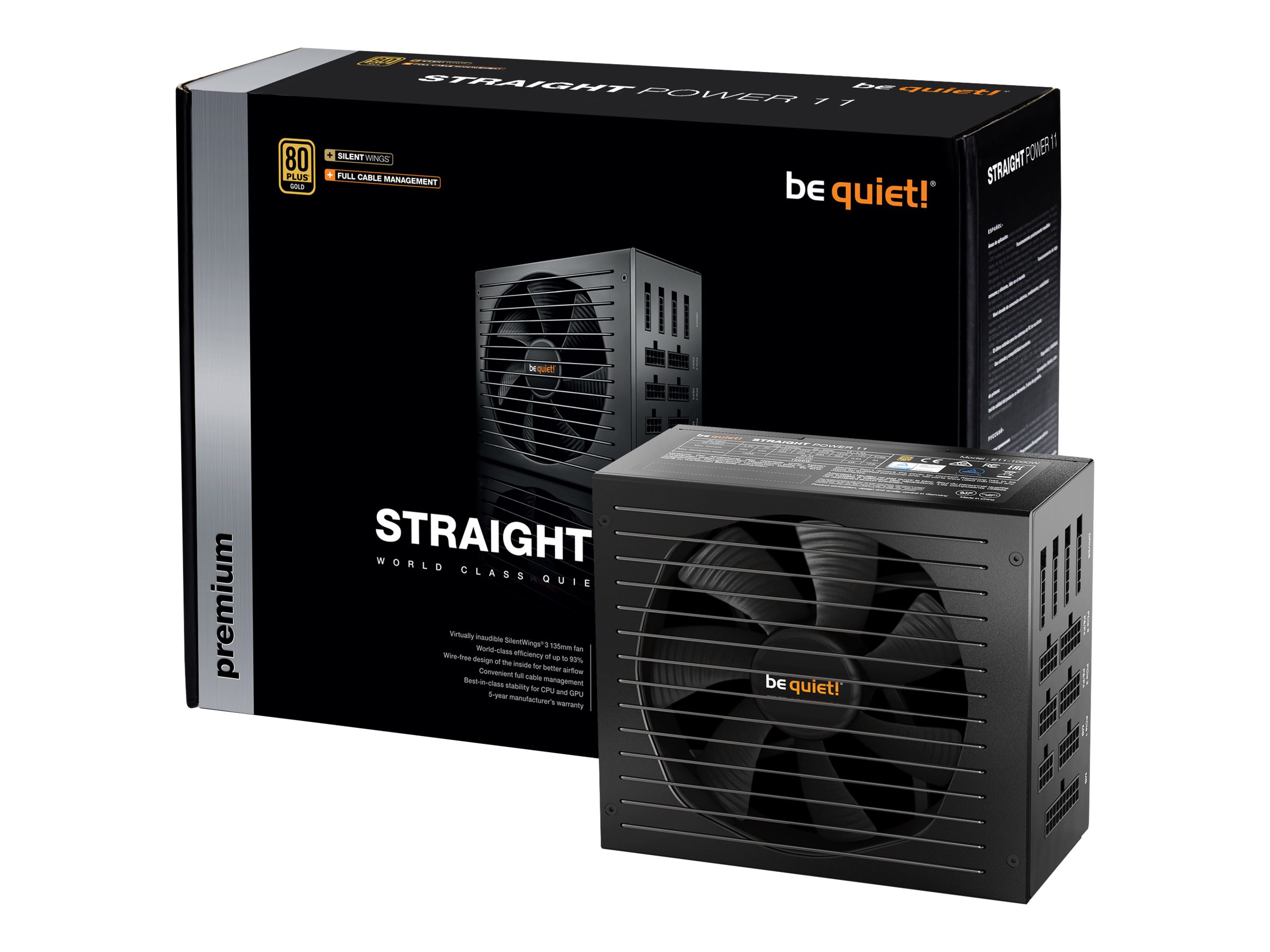 Be Quiet! Straight Power 11 1000W - Netzteil (intern)