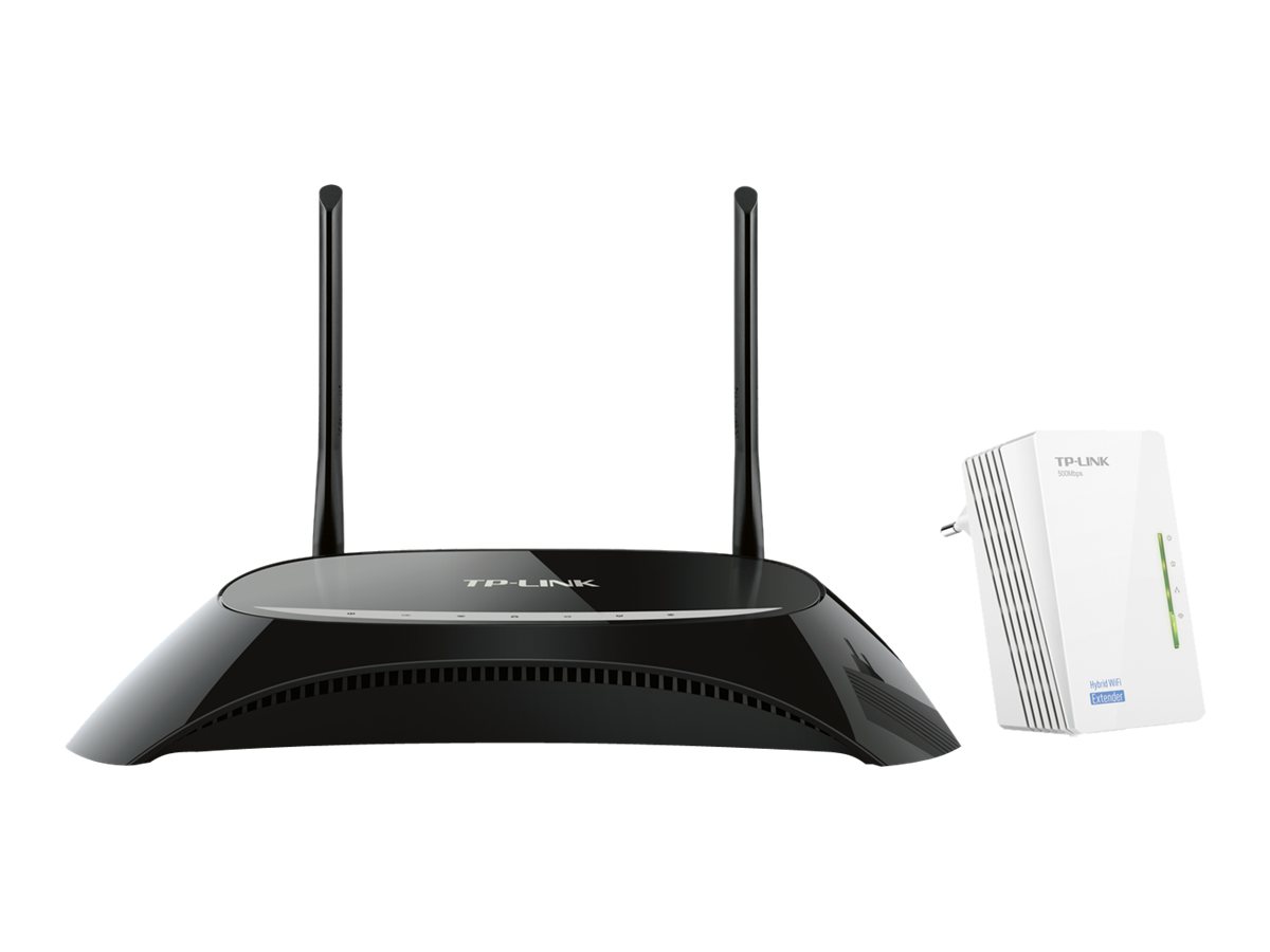 TP-LINK H5 KIT AV500 Hybrid WiFi Starter Kit