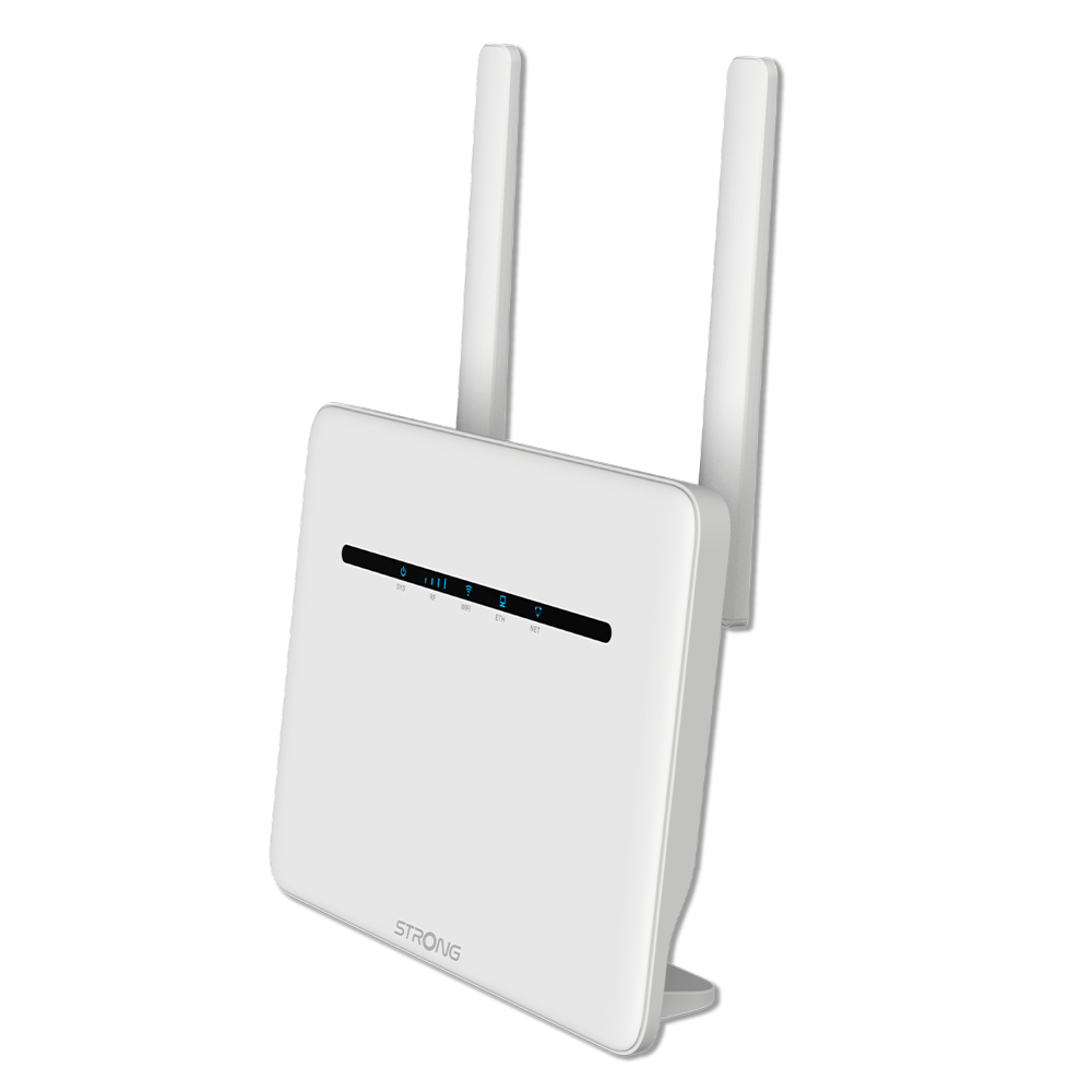 Strong 4G+ROUTER1200 - Router für Mobilfunknetz - Weiß - Haus - Gigabit Ethernet - 10,100,1000 Mbit/s - IEEE 802.11ac -…, Ansicht 3