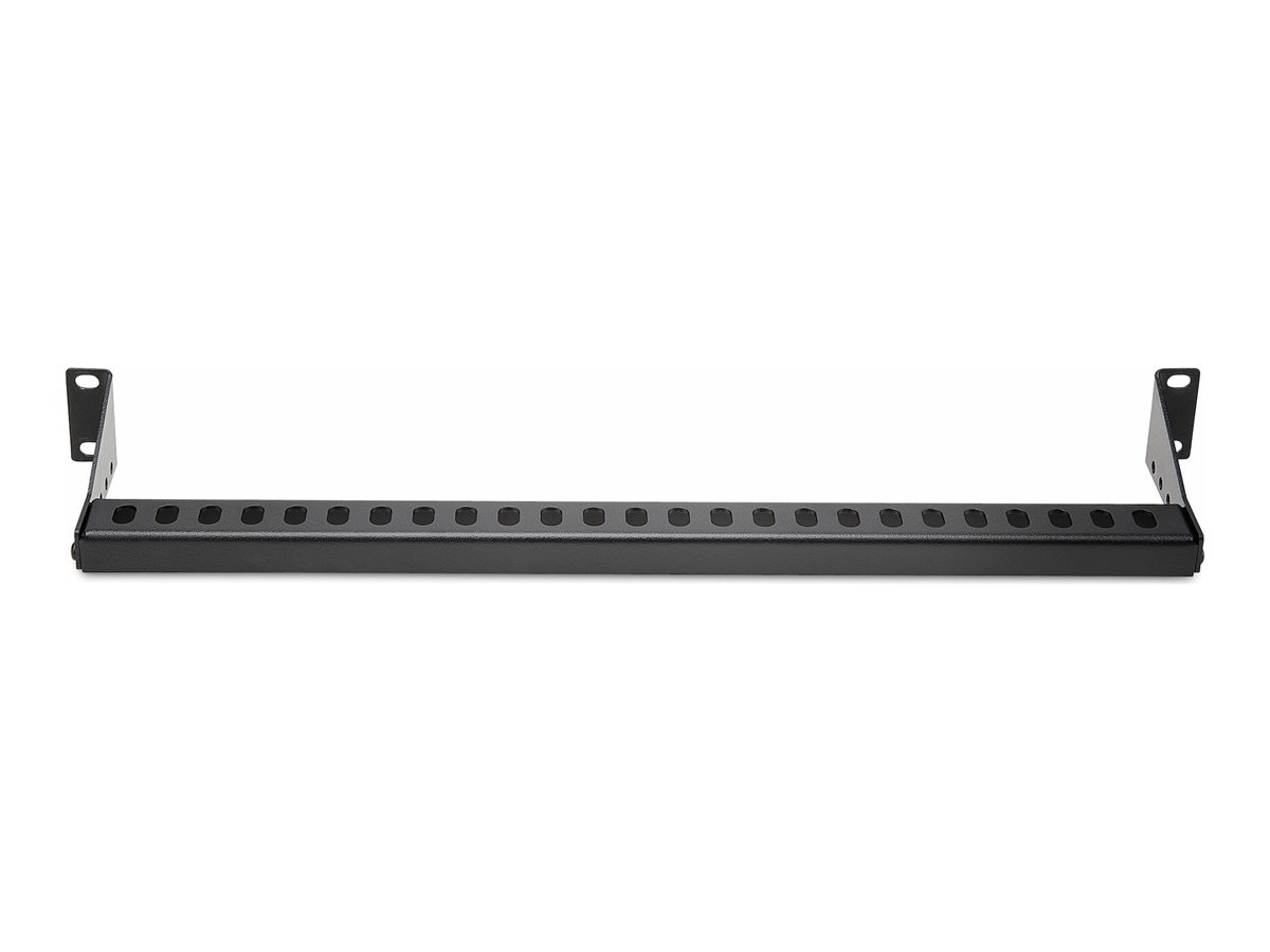 StarTech.com 1U Rack Mountable Cable Lacing Bar wAdjustable Depth Cable Support Guide For Organized 19 RacksCabinets Horizontal Cable Guide For Patch PanelsSwitchesPDUs - Rack Kabelmanagementführung (horizontal)