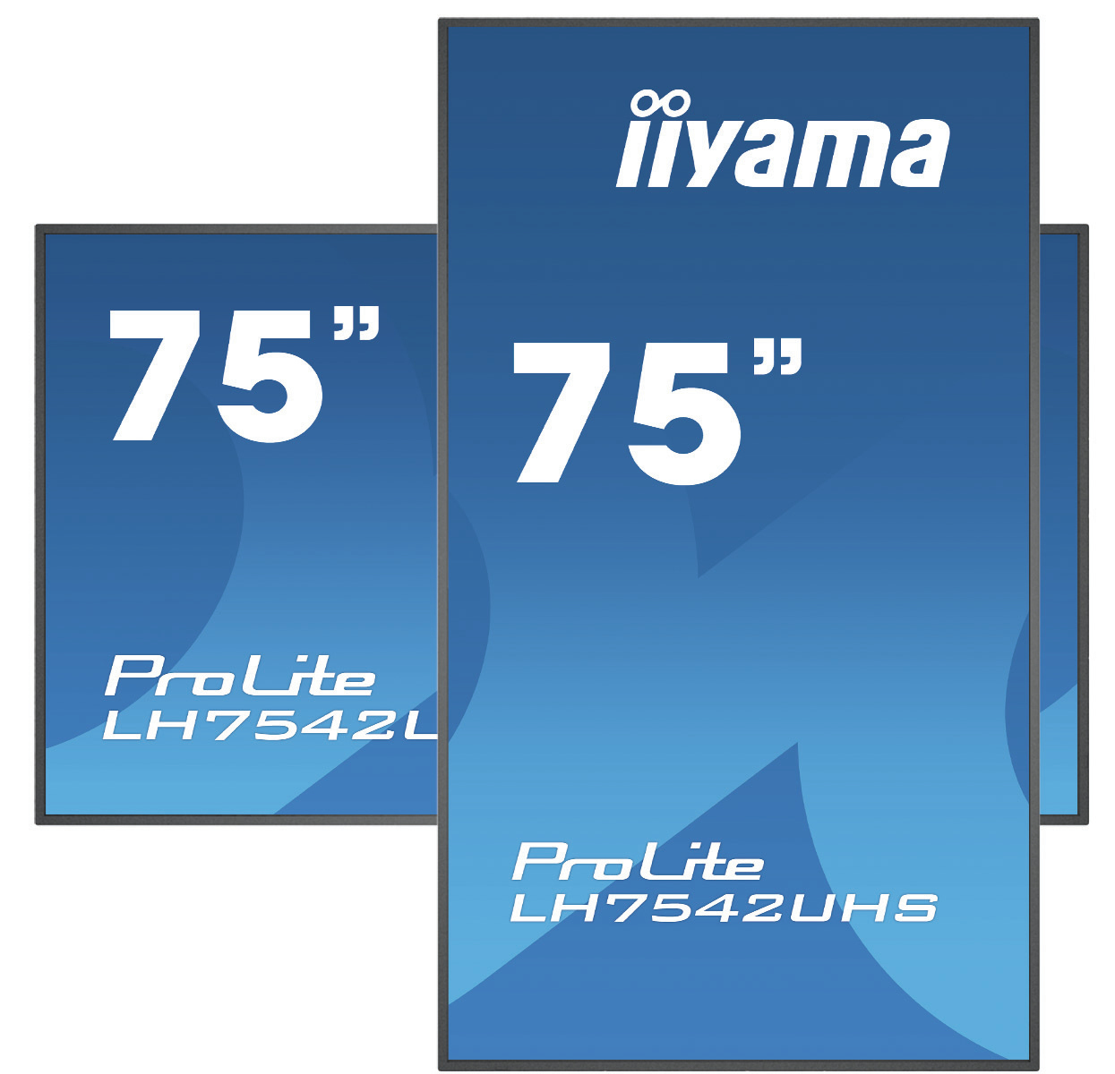 Iiyama PROLITE LH7542UHS-B3 - Digital Beschilderung Flachbildschirm - 189,2 cm (74.5 Zoll) - IPS - 3840 x 2160 Pixel - 18/7
