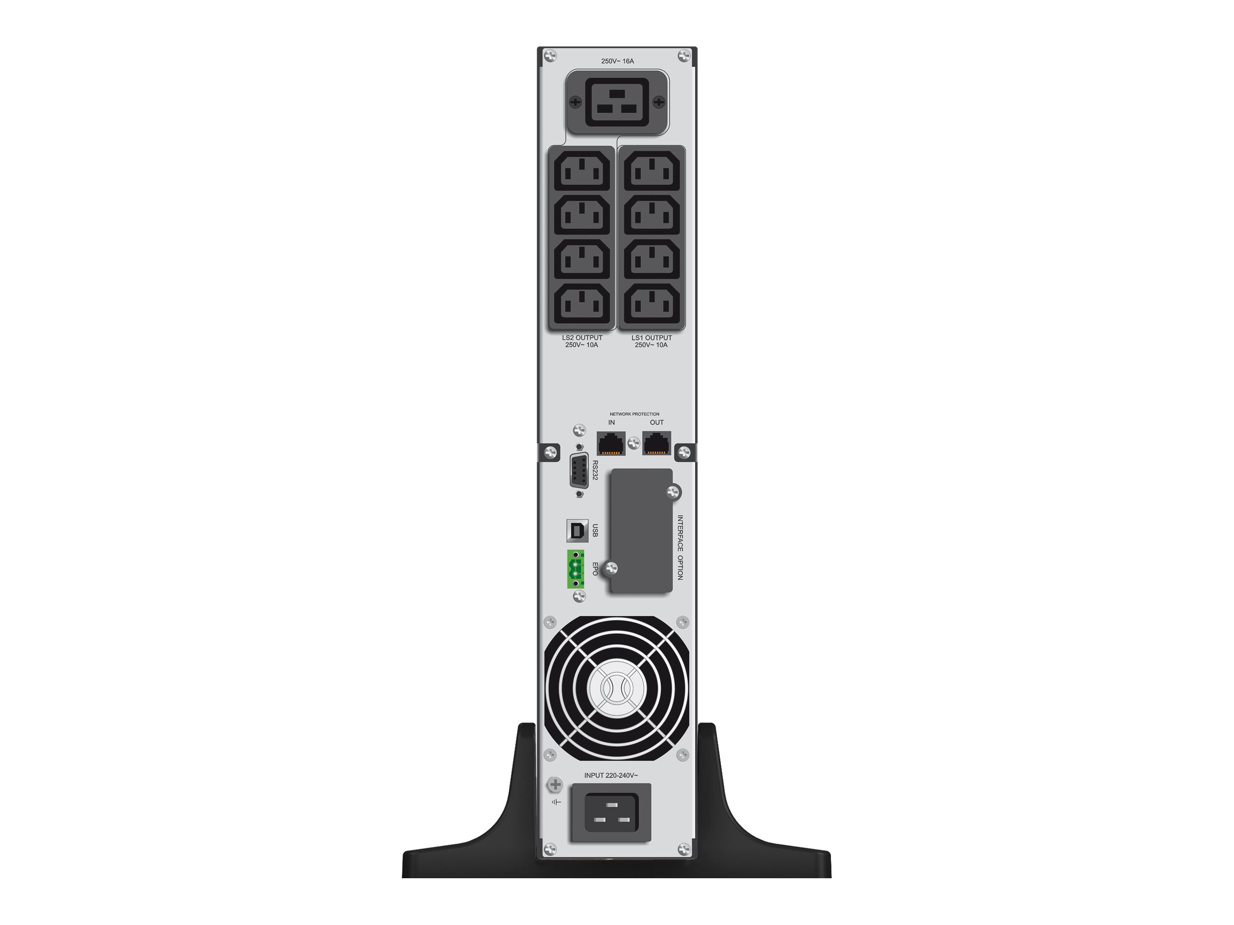 BlueWalker PowerWalker VI 3000RT LCD - USV - Wechselstrom 220/230/240 V - 2.7 kW - 3000 VA - 9 Ah - RS-232, Ansicht 5