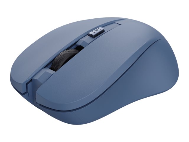 Trust Mydo - Maus - leise - rechts- und linkshändig - optisch - 4 Tasten - kabellos - 2.4 GHz - kabelloser Empfänger (USB)