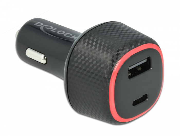 Delock Auto-Netzteil - 63 Watt - 3 A - PD (USB, 24 pin USB-C), Ansicht 3