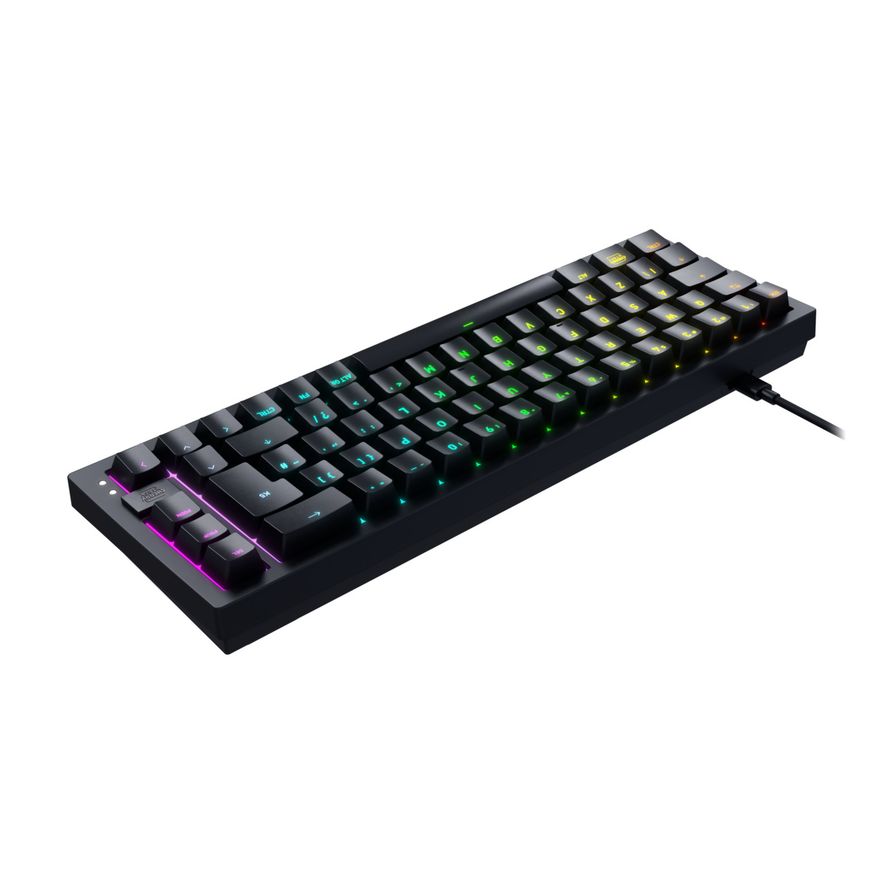 Xtrfy K5V2 65%/BLACK - corded - mechanical - TL: US, QWERTY, Ansicht 2