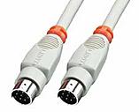 Lindy Anschlusskabel Mac Drucker 8 polig Mini-DIN Stecker/Stecker, 2m - Druckerkabel - Mini-DIN 8-polig (M), Ansicht 3