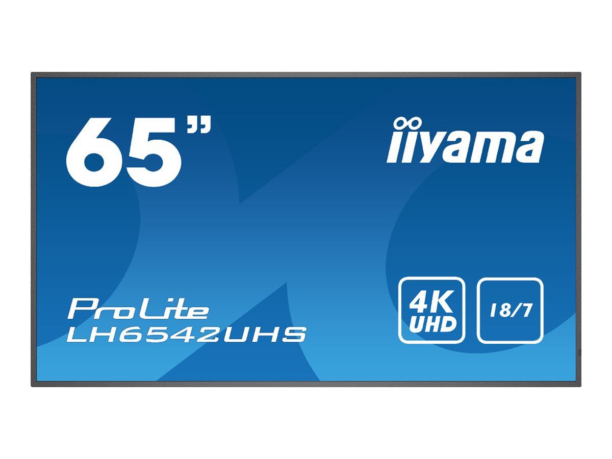 iiyama ProLite LH6542UHS-B3, 164cm (64,6 Zoll), schwarz