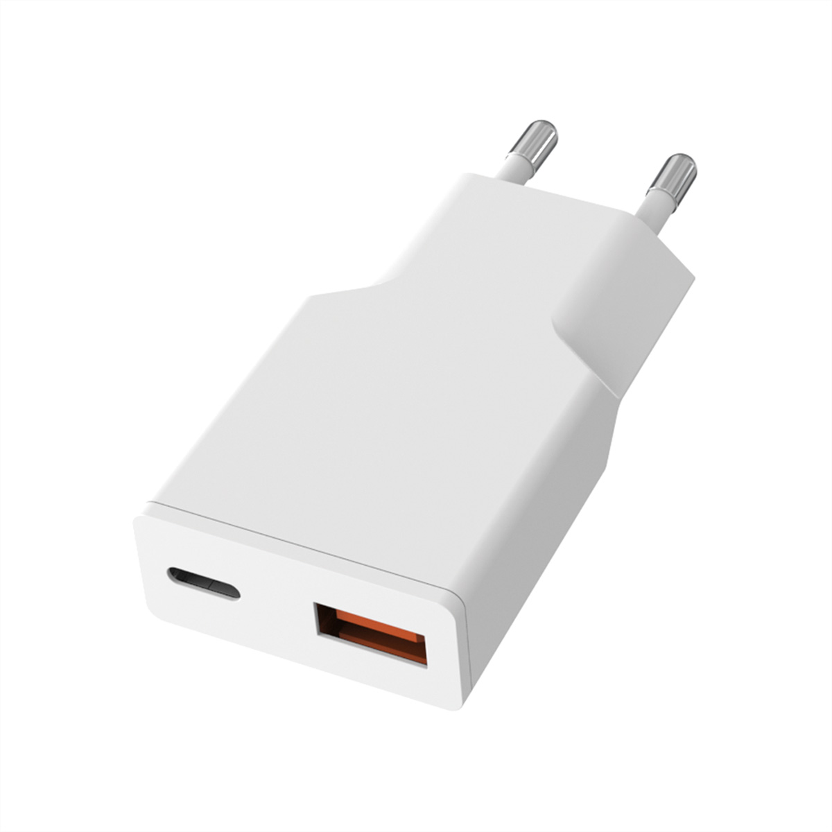 VALUE USB-Wandladegeraet EU-Stecker 2x USB A+C - Netzteil - 20 W