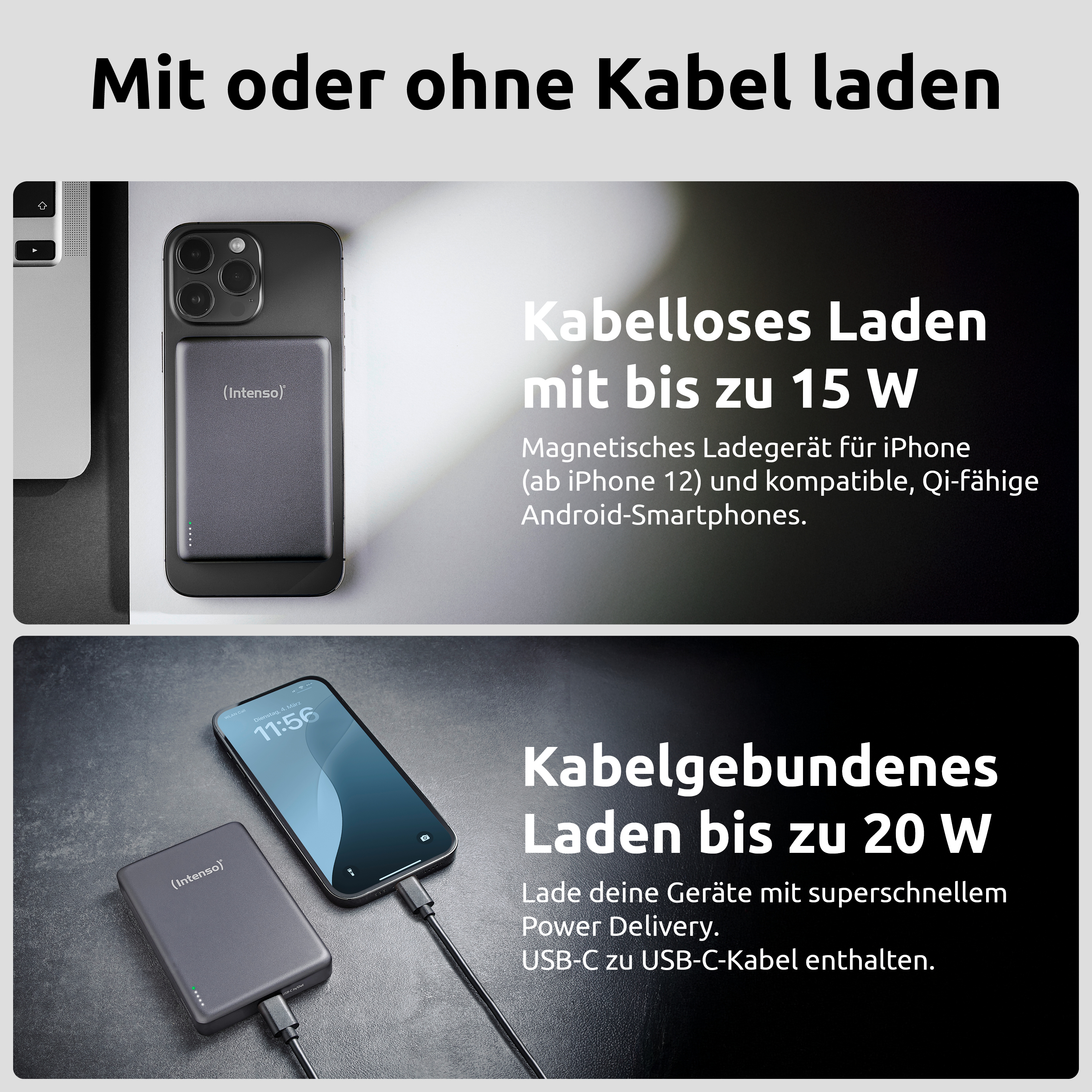 Intenso Powerbank MW10000 - Batterie - 10.000 mAh, Ansicht 2
