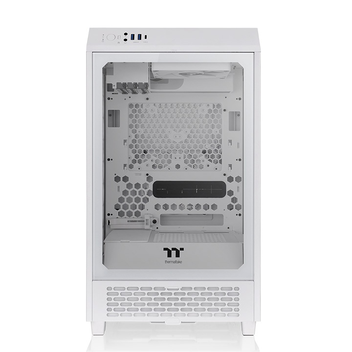 Thermaltake The Tower 200 - Mini Tower - PC - Weiß - Mini-ITX - SPCC - 20 cm, Ansicht 3