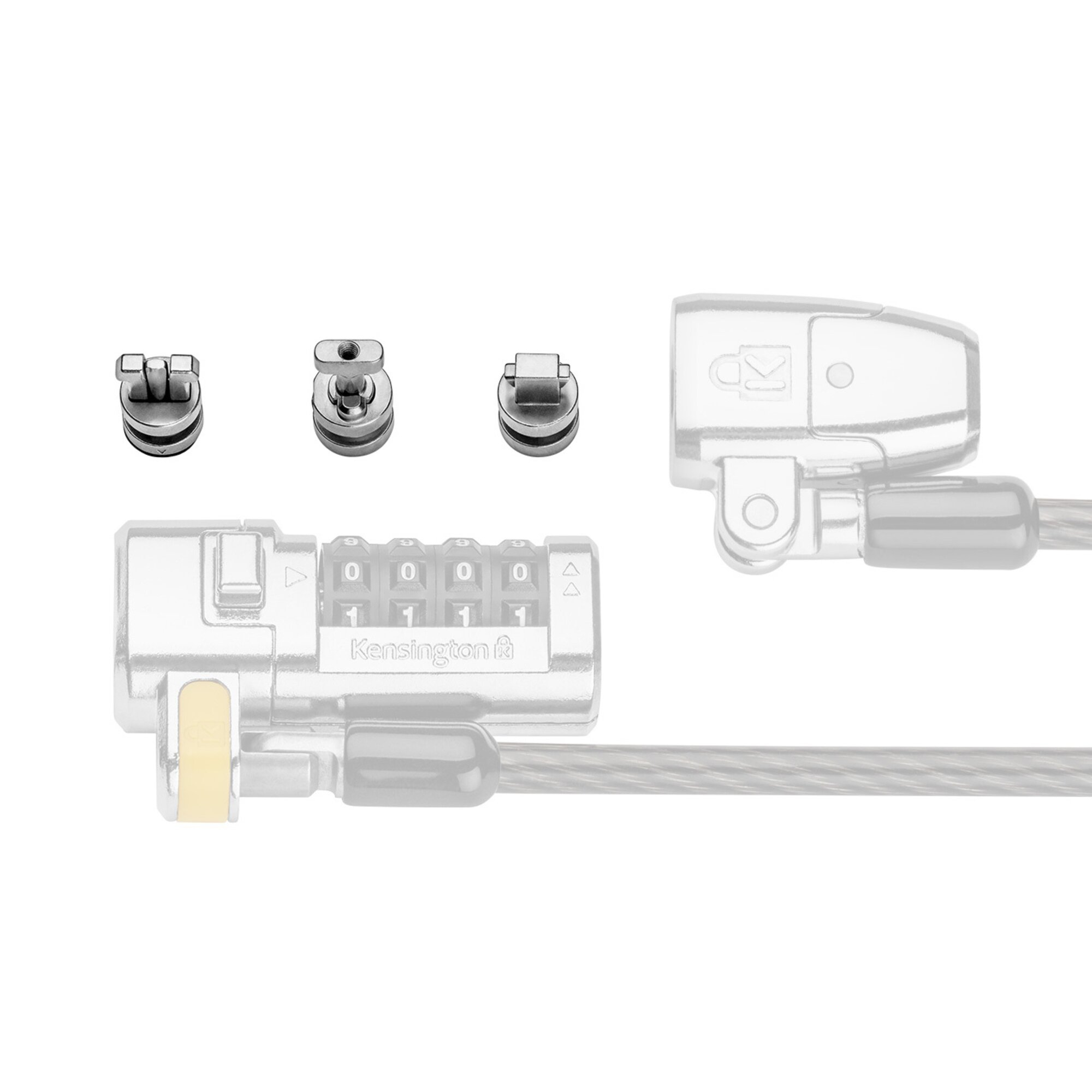 Kensington ClickSafe 3-in-1 Verankerung für T-Bar Wedge Nano Security Slot, Ansicht 2