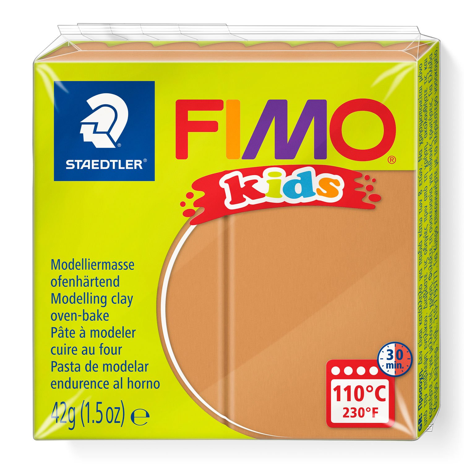STAEDTLER FIMO 8030 - Knetmasse - Braun - Kinder - 1 Stück(e) - Light brown - 1 Farben