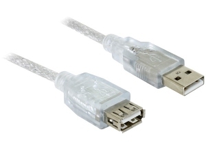 Delock USB-Verlängerungskabel - USB (M) zu USB (W), Ansicht 2