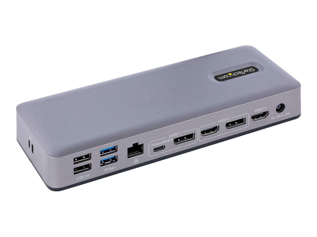 StarTech.com USB-C Docking Station - Multi Monitor