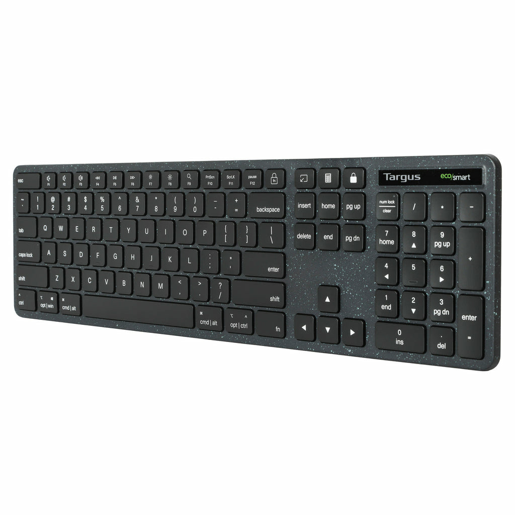 Targus EcoSmart - Tastatur - full size - antimicrobial - TL: UK, QWERTY, Ansicht 4