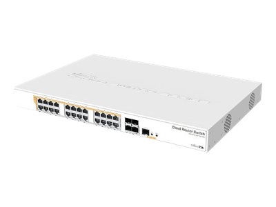 MikroTik Cloud Router Switch CRS328-24P-4S+RM - Switch - L3 - managed - 24 x 10/100/1000 (PoE), Ansicht 2