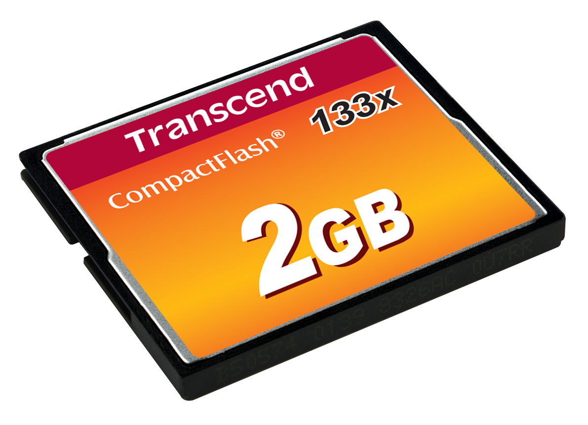 Transcend Flash-Speicherkarte - 2 GB - 133x, Ansicht 3