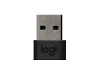 Logitech Logi Zone Wired USB-A Adapter - USB-Adapter - USB Typ A (M) zu 24 pin USB-C (W) - Graphite - für Zone Wired MSFT Teams