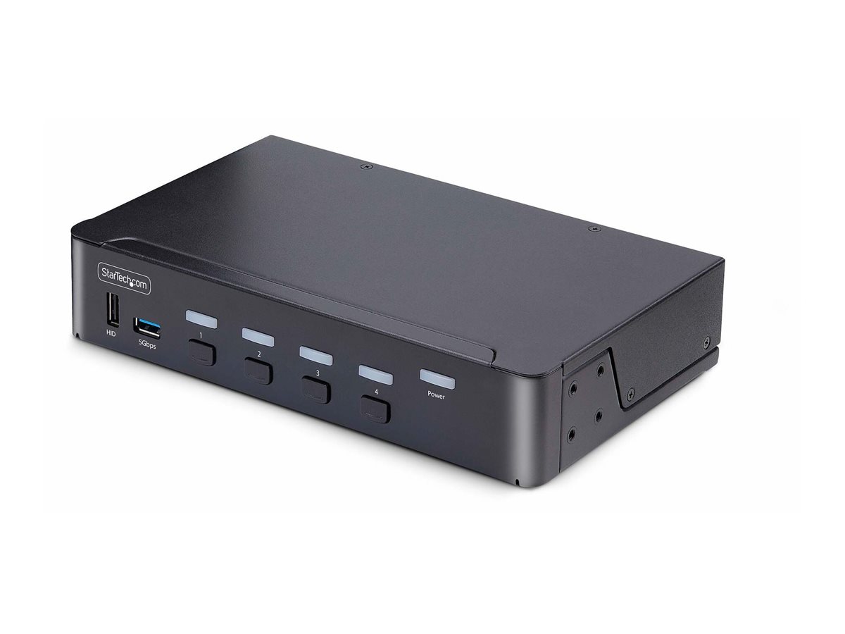 StarTech.com 4-Port 8K KVM-Switch DP 1.4, KVM DisplayPort Umschalter