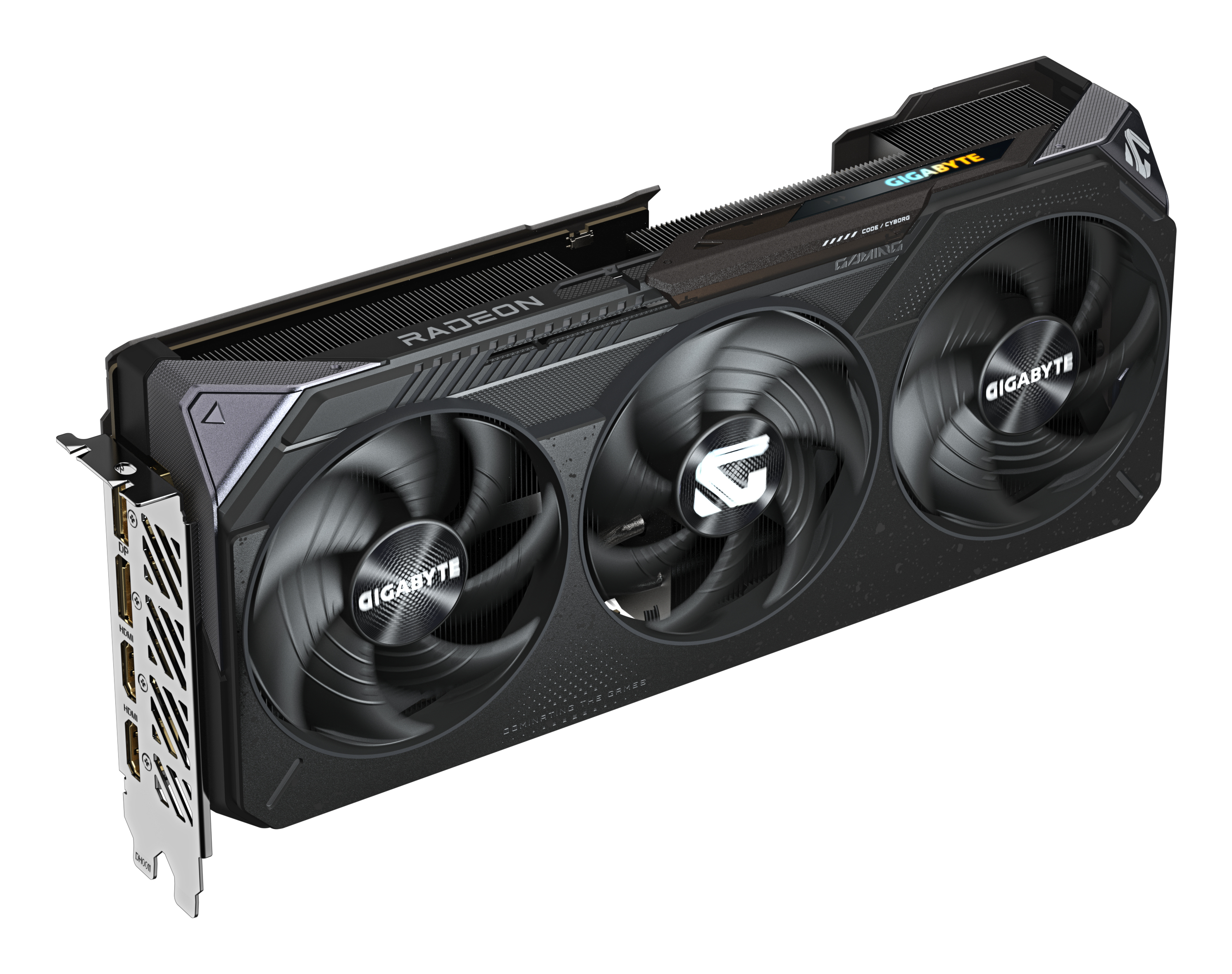 Gigabyte Gigabiyte GV-R9070XTGAMING OC-16GD, Radeon™ RX 9070 XT GAMING OC, RGB, Dual-BIOS, Ansicht 2