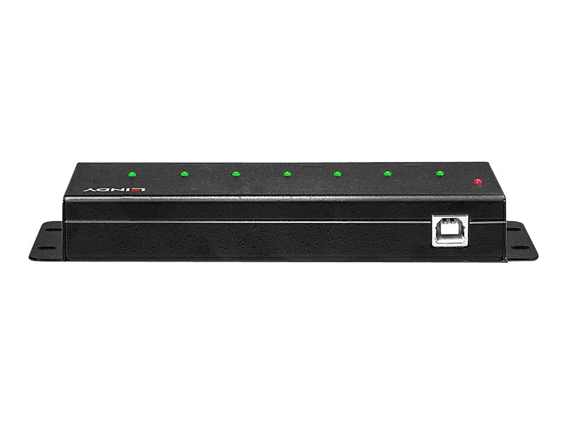 Lindy Industrial USB 2.0 Hub - Hub - 7 x USB 2.0, Ansicht 5