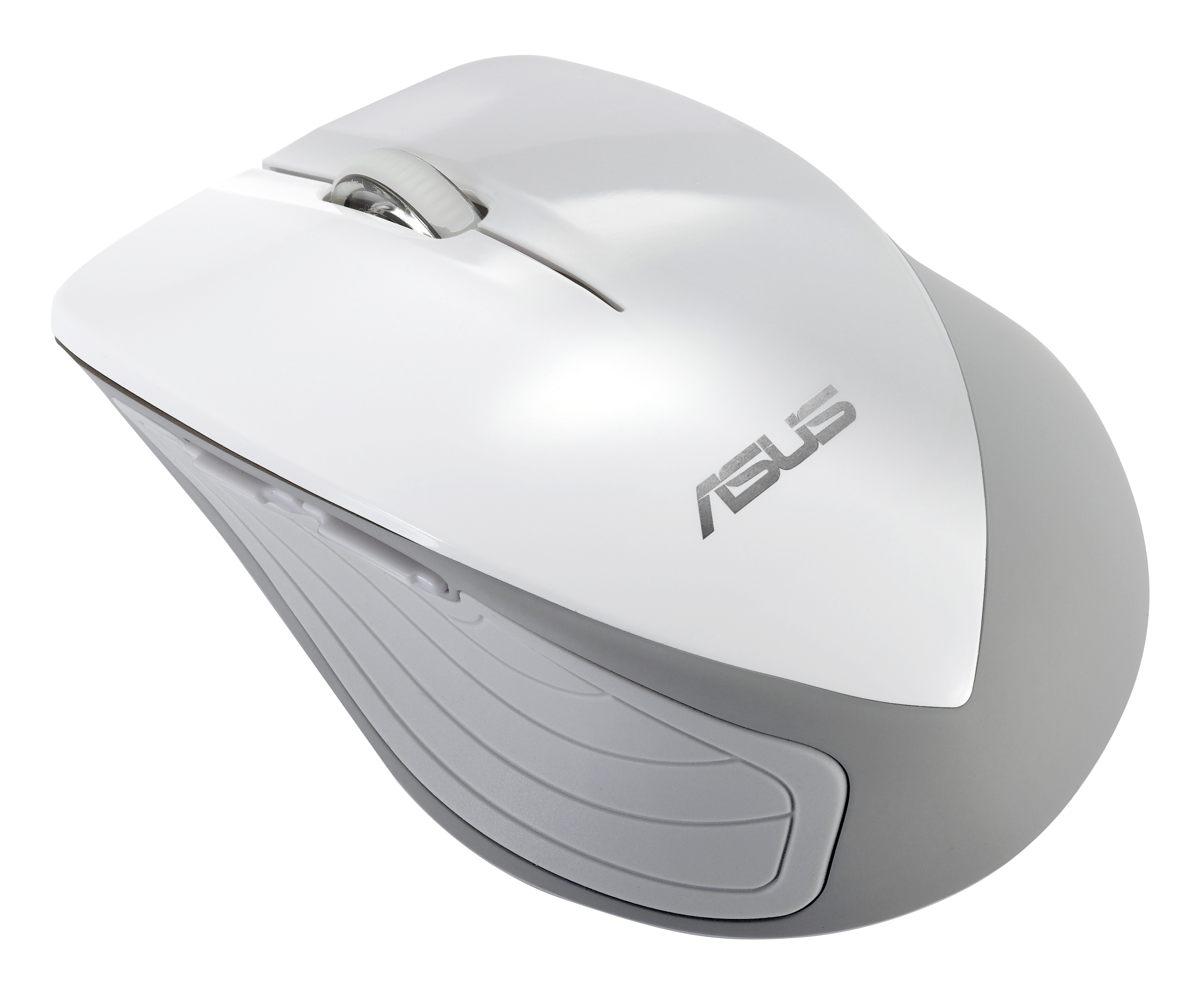 ASUS WT465 - Maus - optisch - kabellos - 2.4 GHz - kabelloser Empfänger (USB) - Weiß, Ansicht 3