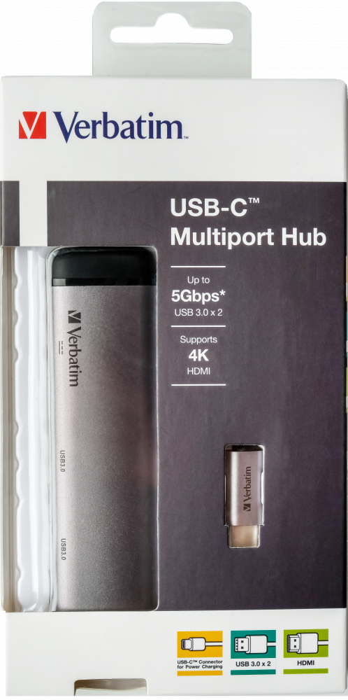 Verbatim Hub - 2 x SuperSpeed USB 3.0 + 1 x HDMI, Ansicht 4