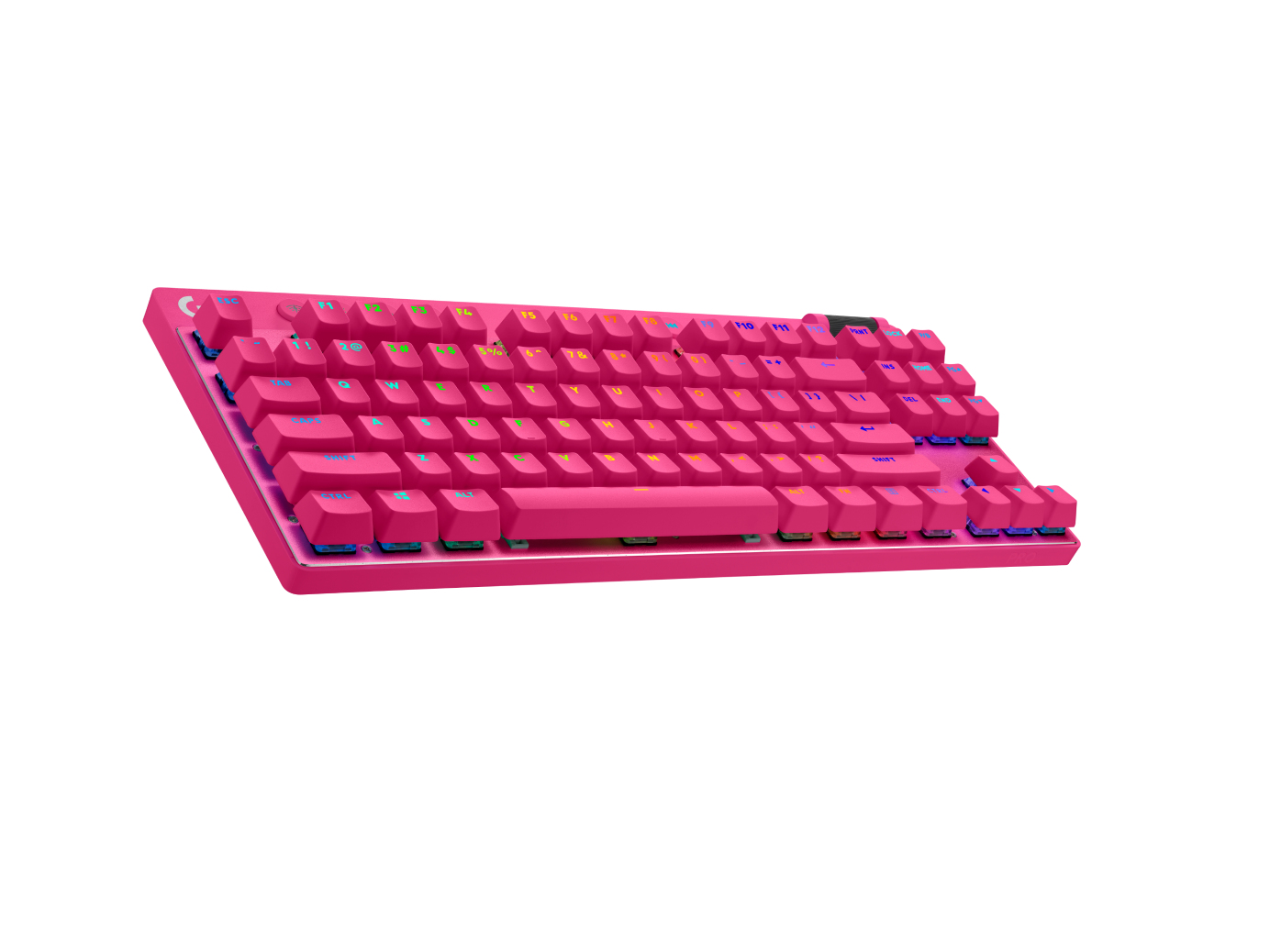 Logitech G PRO X TKL - Tastatur - Hintergrundbeleuchtung - TL: US, QWERTY, Ansicht 4