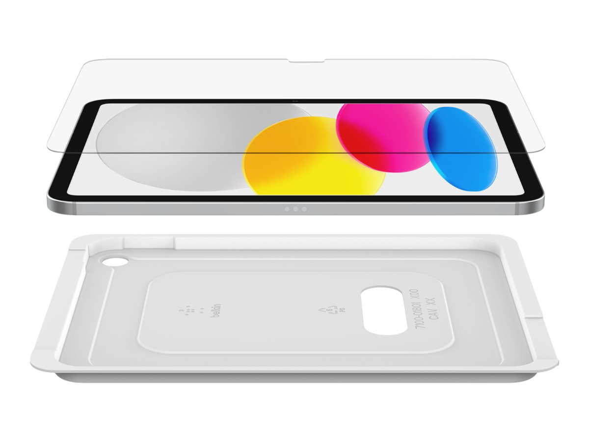 Belkin - Bildschirmschutz für Tablet - Glas - für Apple 10.9-inch iPad (10. Generation)