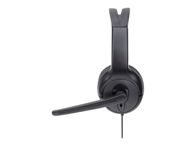 Manhattan Mono Over-Ear Headset (USB), Microphone Boom (padded), Ansicht 3