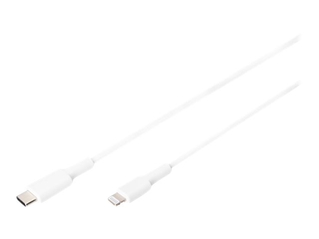 DIGITUS USB-C - Lightning Daten-/Ladekabel, MFI zertifiziert, 1m