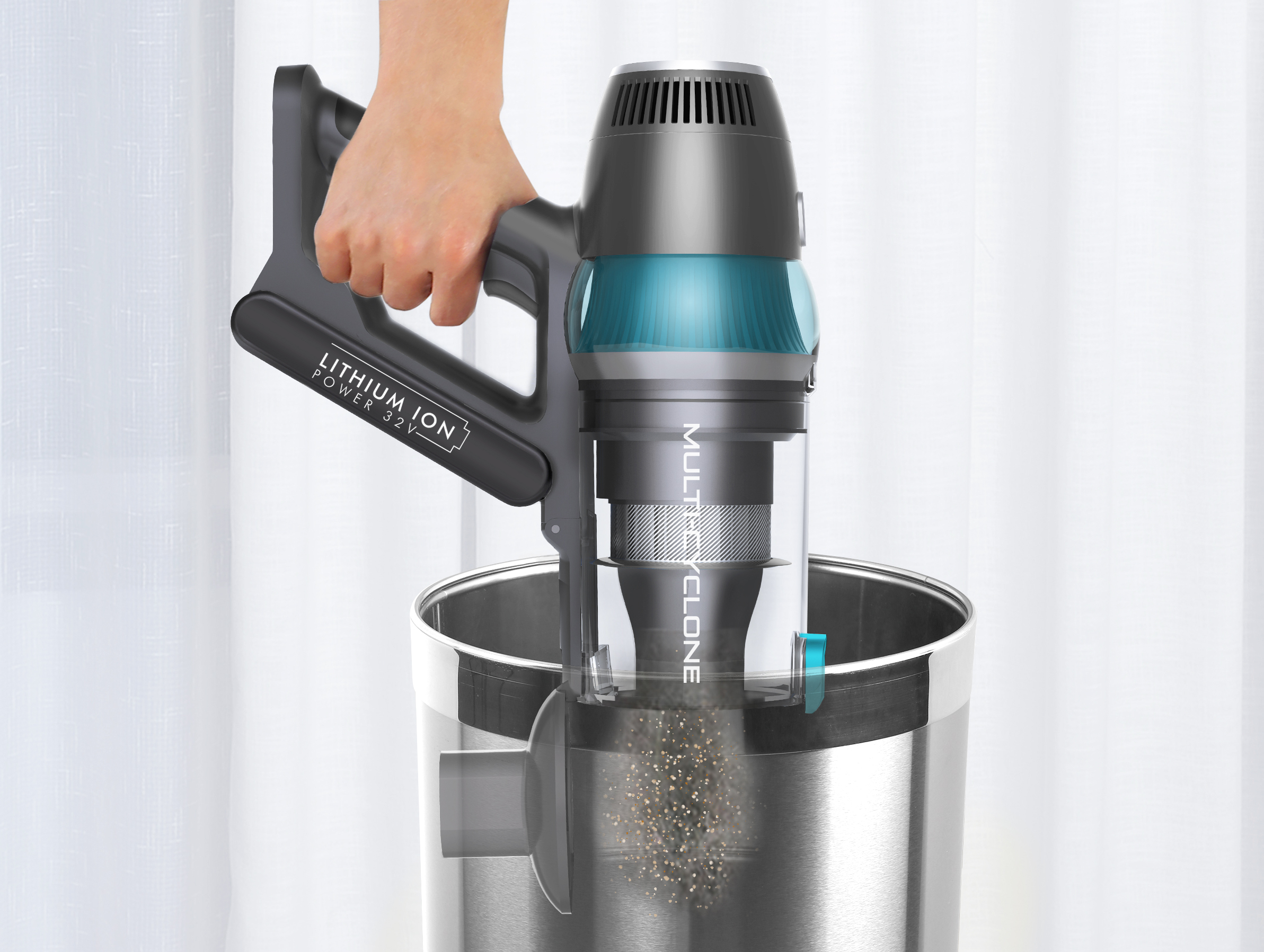 Trisa Quick Clean Professional T9621 - Staubsauger - Stange kurz/Handgerät (2-in-1), Ansicht 4