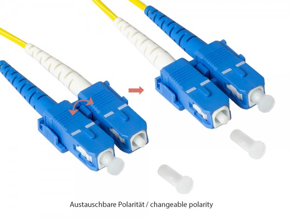 Good Connections LW-9005SC - 0,5 m - OS2 - 2x SC - 2x SC, Ansicht 2