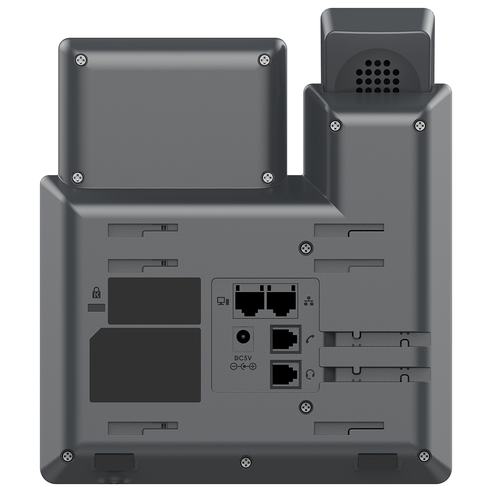 Grandstream GRP2602G - VoIP-Telefon - fünfwegig Anruffunktion, Ansicht 4