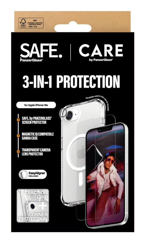 PanzerGlass CARE Fashion 3-in-1 Bundle iPhone SE 2025, Ansicht 3