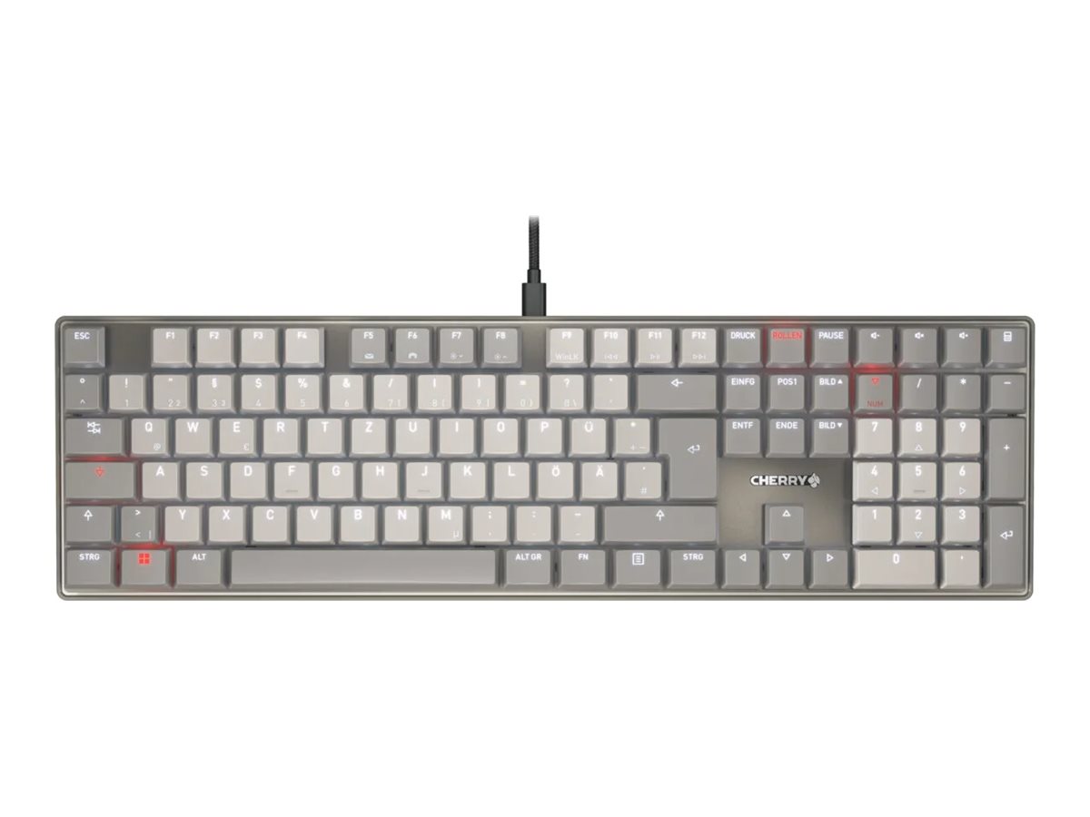 Cherry KC - Tastatur - 100% - full size - hintergrundbeleuchtet