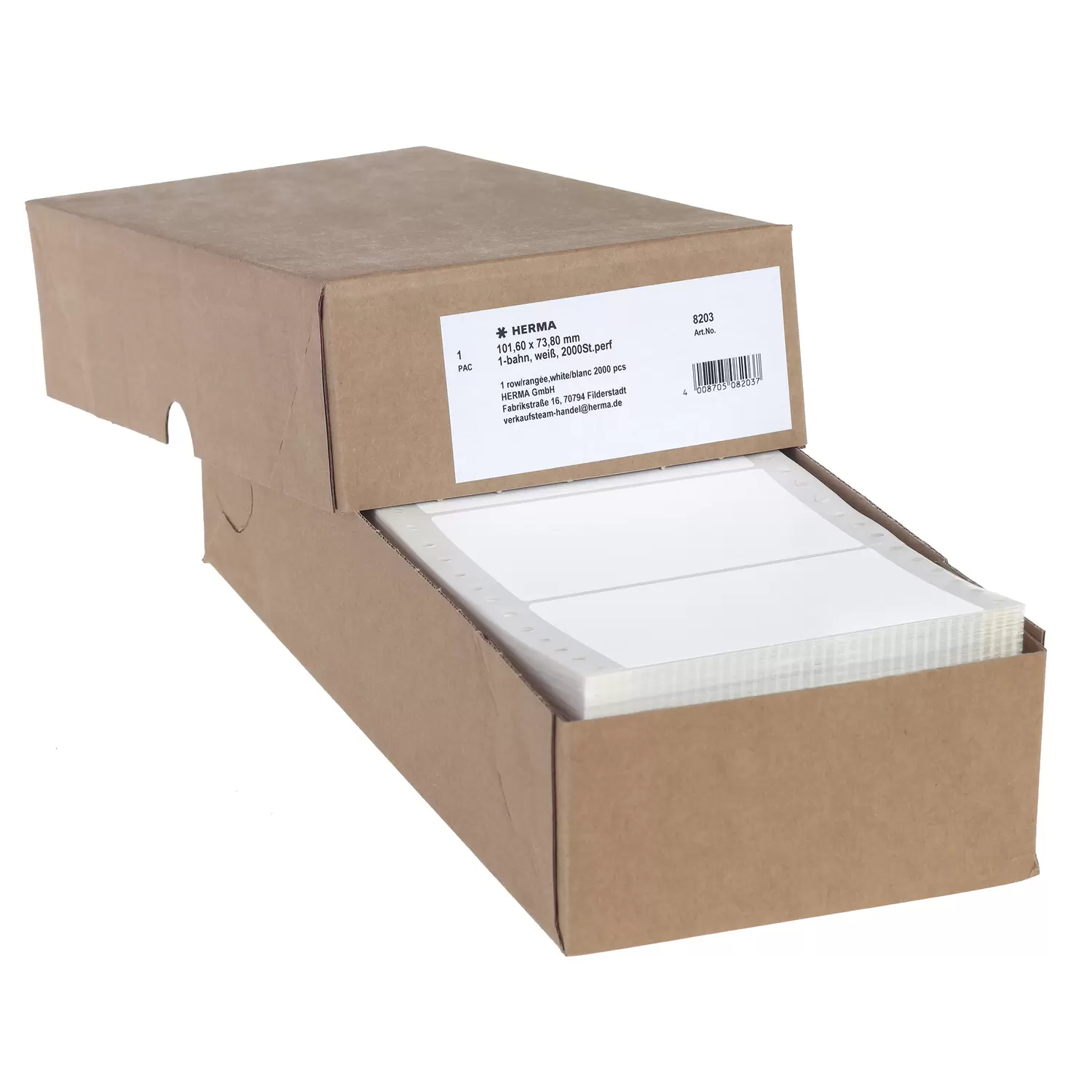 HERMA Computer labels - Papier - matt - permanent selbstklebend, Ansicht 2