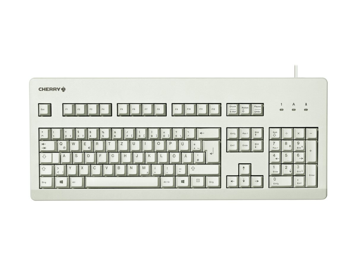 Cherry G80-3000 - Tastatur - PS2 USB - USA