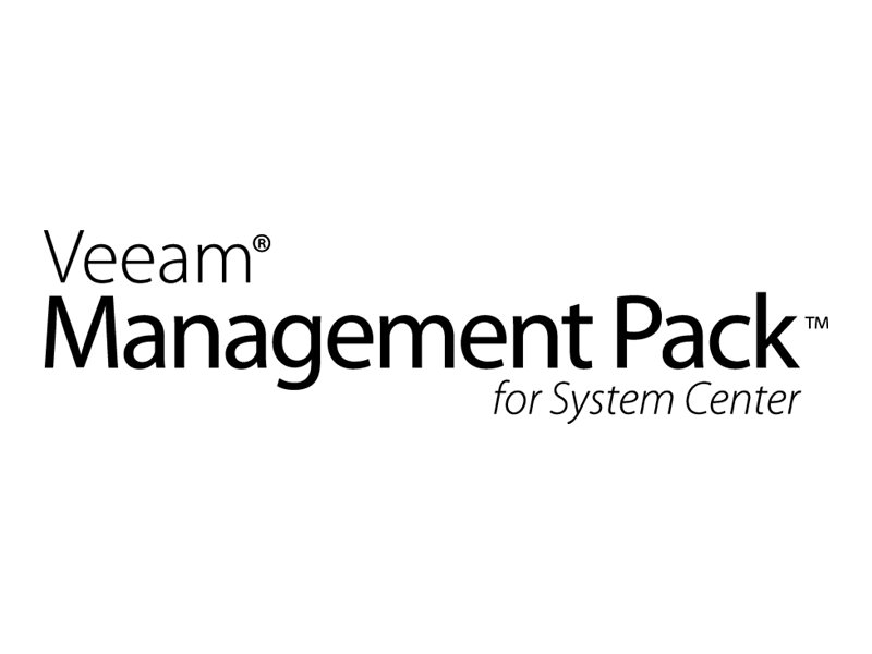 Veeam Management Pack for Microsoft System Center 1 year of Production (24/7) Support is included. Public Sector.