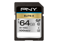 Elite-X - 64 GB - SDXC - Klasse 10 - UHS-I - 100 MB/s - Class 3 (U3)