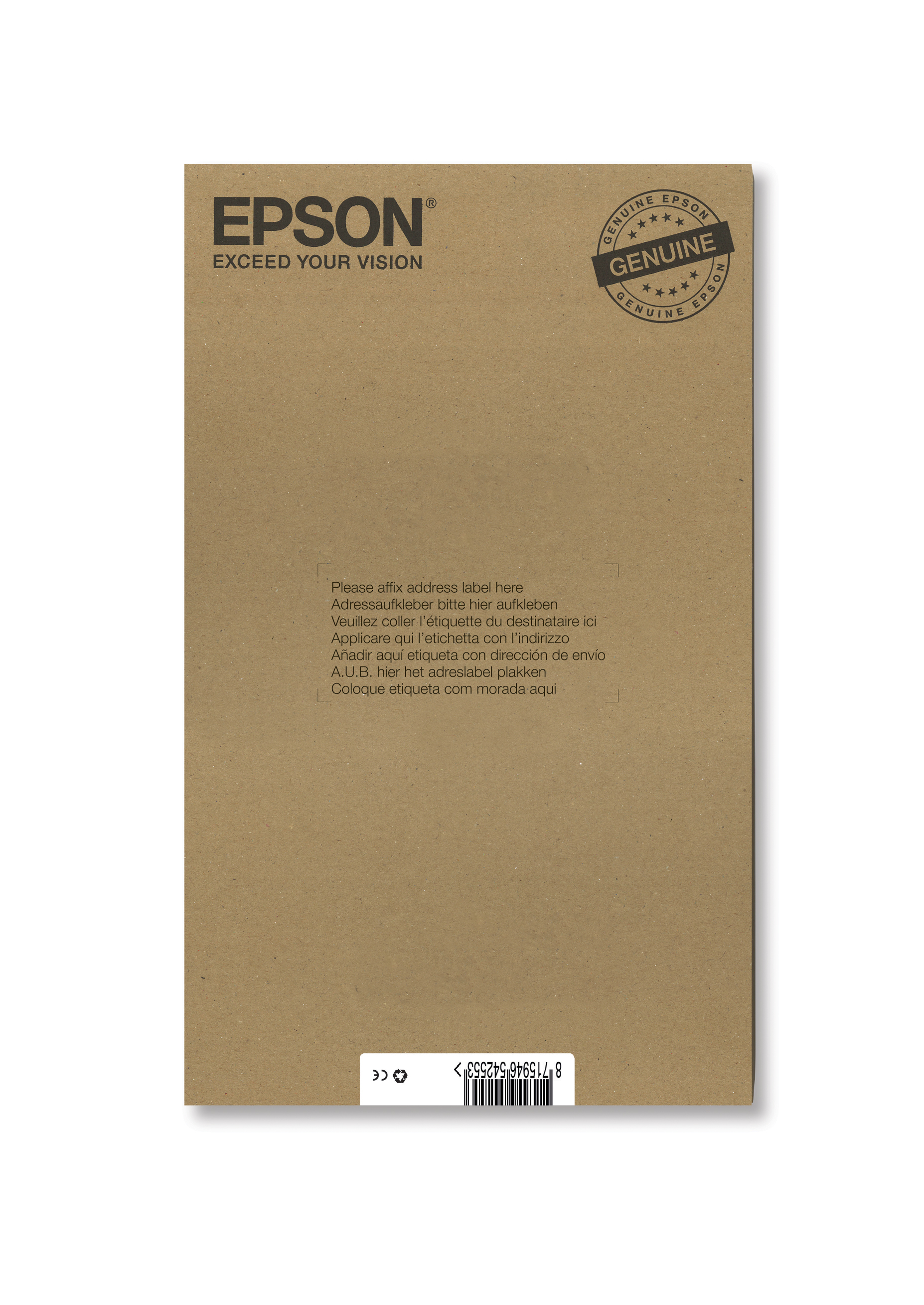 Epson T0807 Easy Mail Packaging - 6er-Pack - Schwarz, Gelb, Cyan, Magenta, hellmagentafarben, hell Cyan, Ansicht 2
