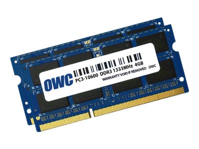 OWC DDR3 - Kit - 8 GB: 2 x 4 GB