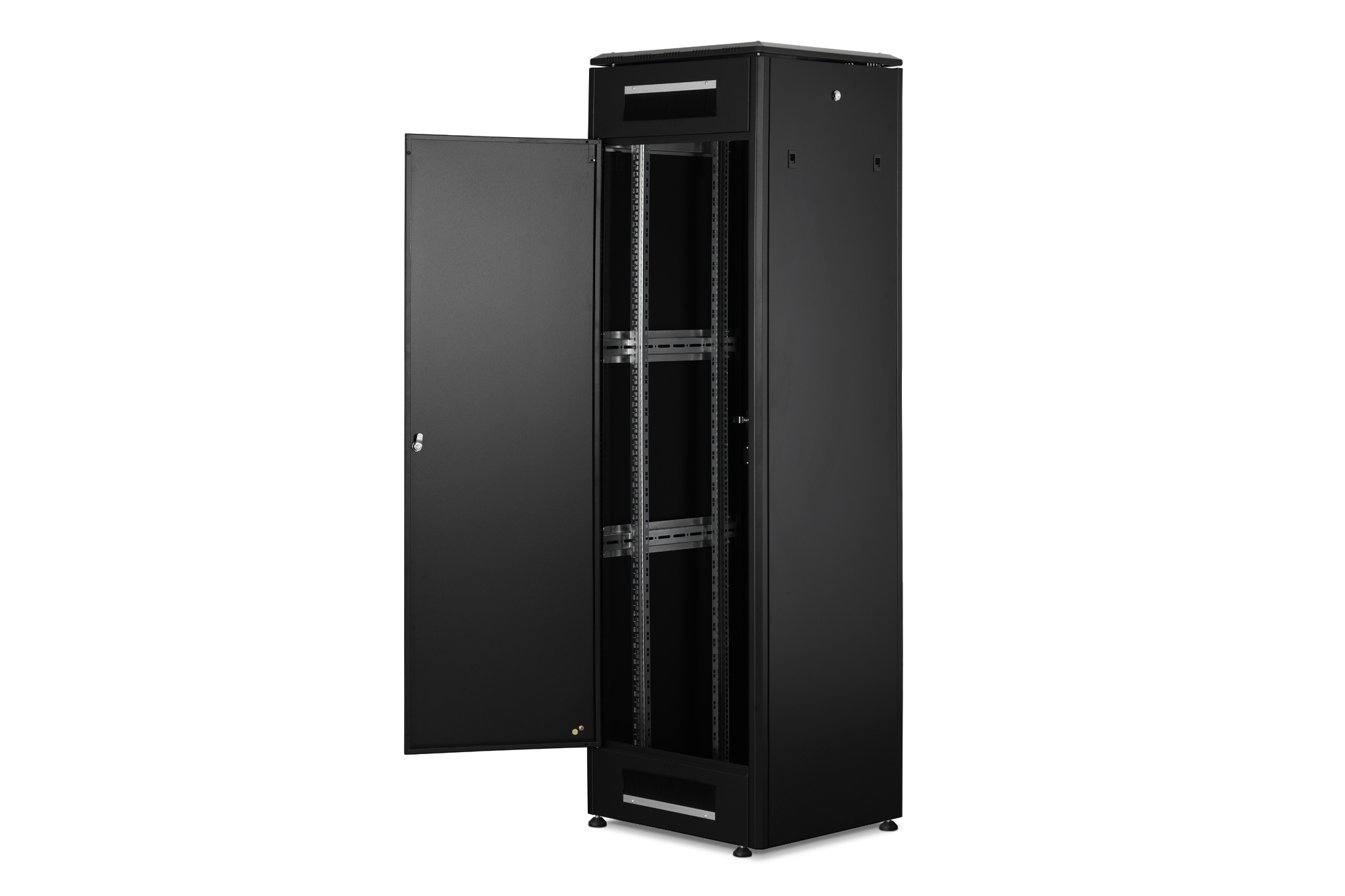 DIGITUS Netzwerkschrank Unique Serie - 600x600 mm (BxT), Ansicht 3