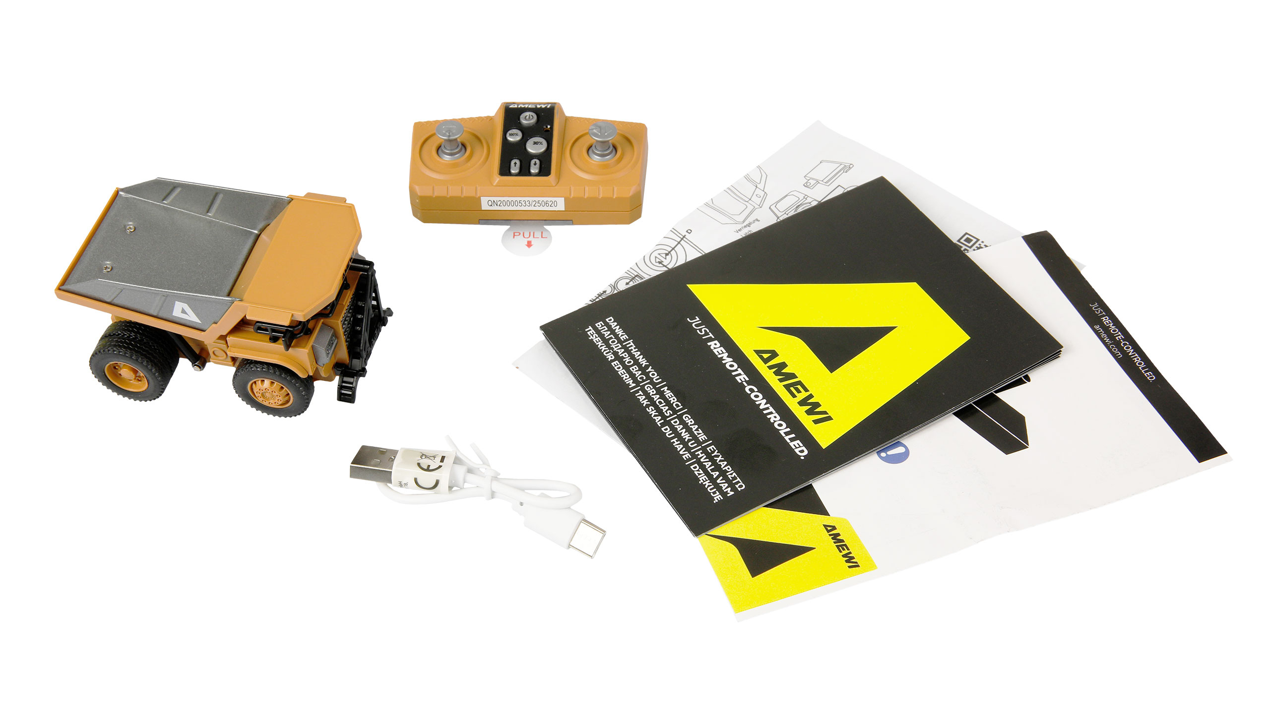 Amewi Mini-Kipper aus Metall 8-Kanal 1 64 RTR 6+, Ansicht 3