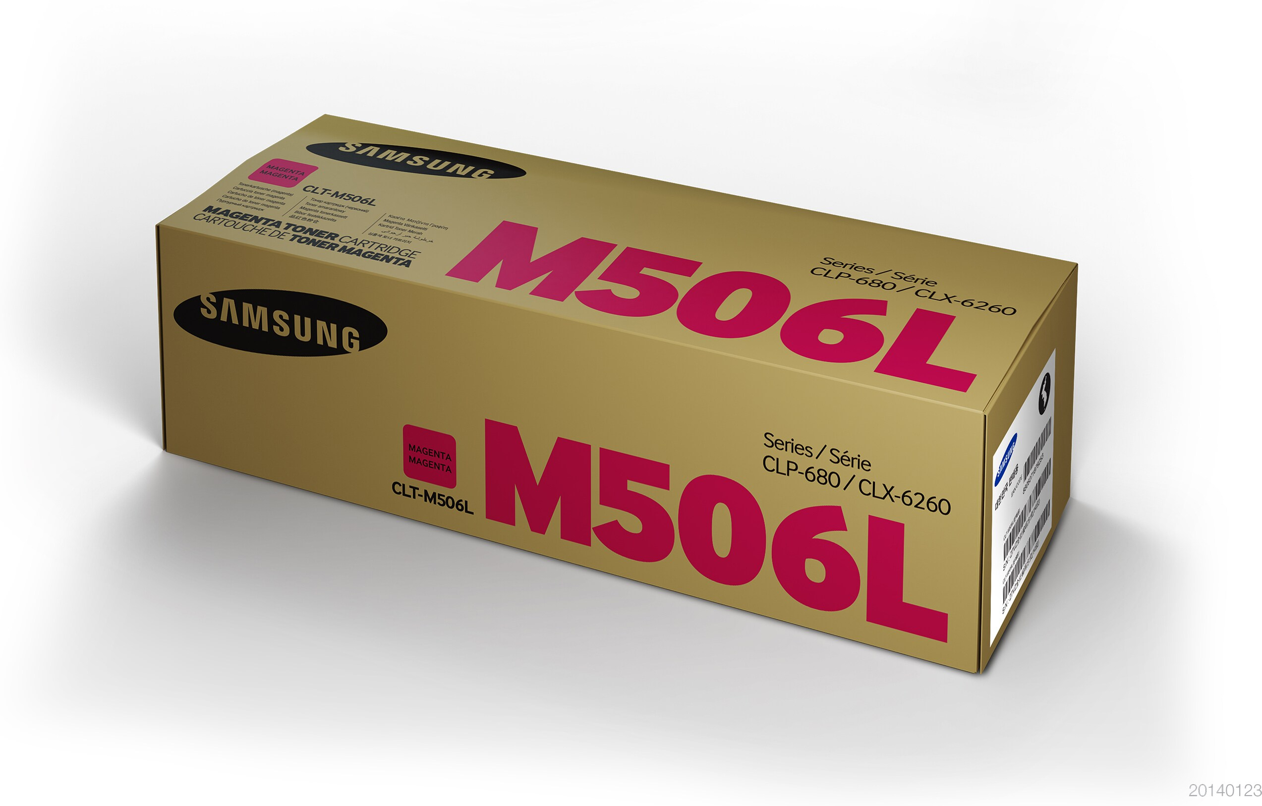 HP Samsung CLT-M506L - Hohe Ergiebigkeit - Magenta - Original - Tonerpatrone (SU305A), Ansicht 3